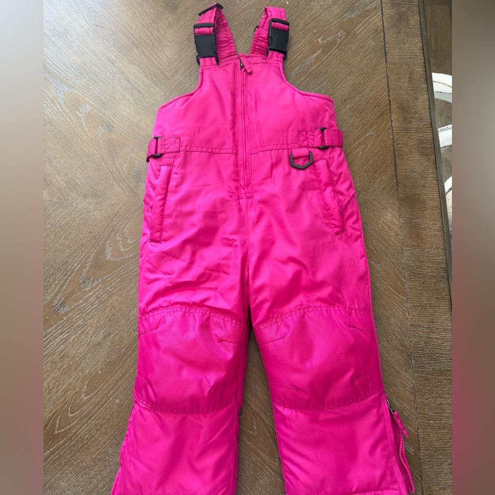 Cherokee Bright Pink Kids Overalls